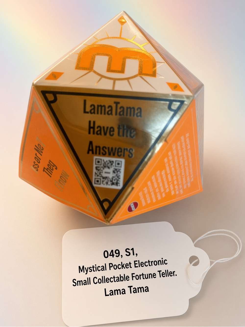 049, New Lama Tama Mystical Pocket Fortune Teller small Figurine